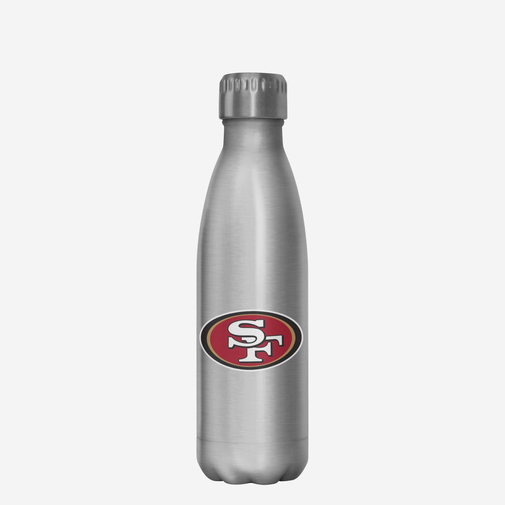 San Francisco 49ers Super Bowl LVIII Silver 17 oz Stainless Steel Bottle FOCO - FOCO.com