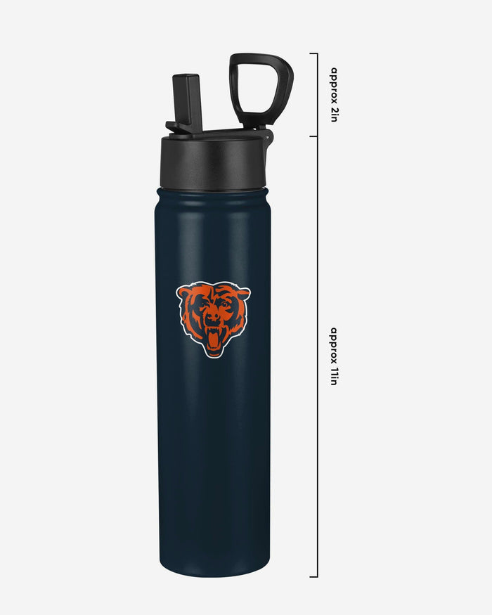Chicago Bears Team Color Insulated Bottle FOCO - FOCO.com