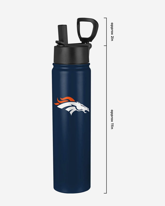 Denver Broncos Team Color Insulated Bottle FOCO - FOCO.com