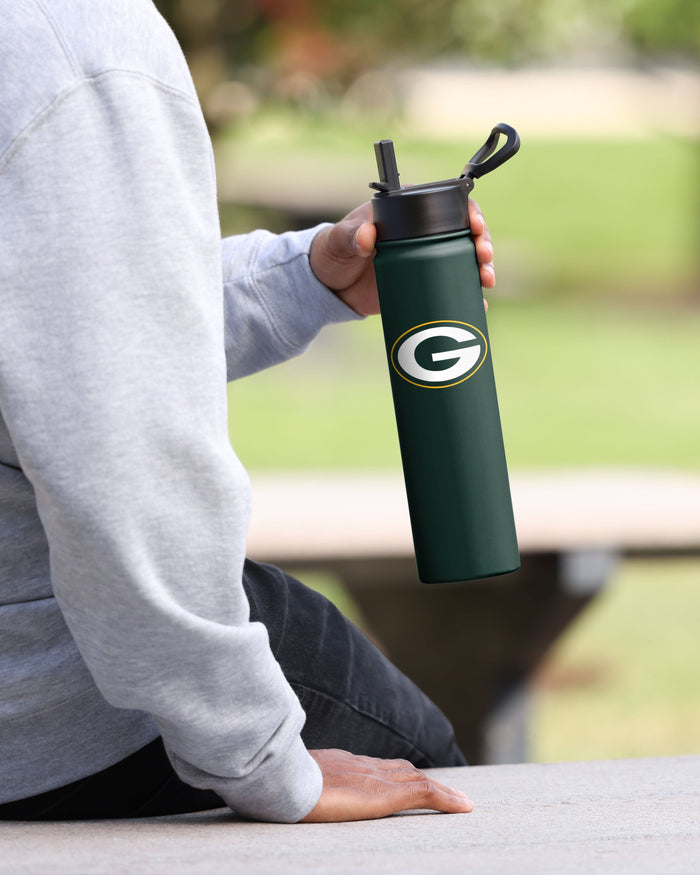 Green Bay Packers Team Color Insulated Bottle FOCO - FOCO.com