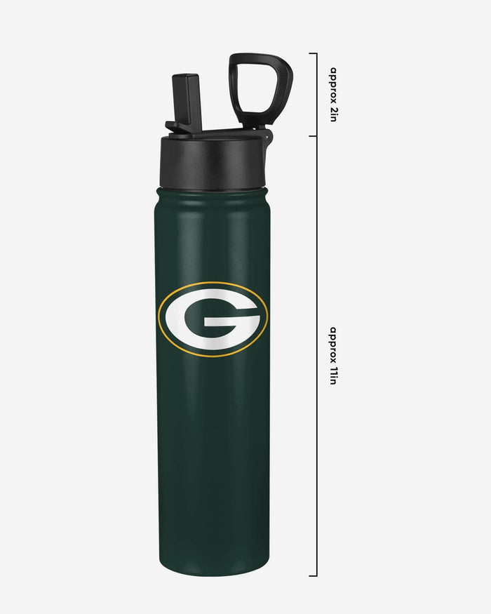 Green Bay Packers Team Color Insulated Bottle FOCO - FOCO.com