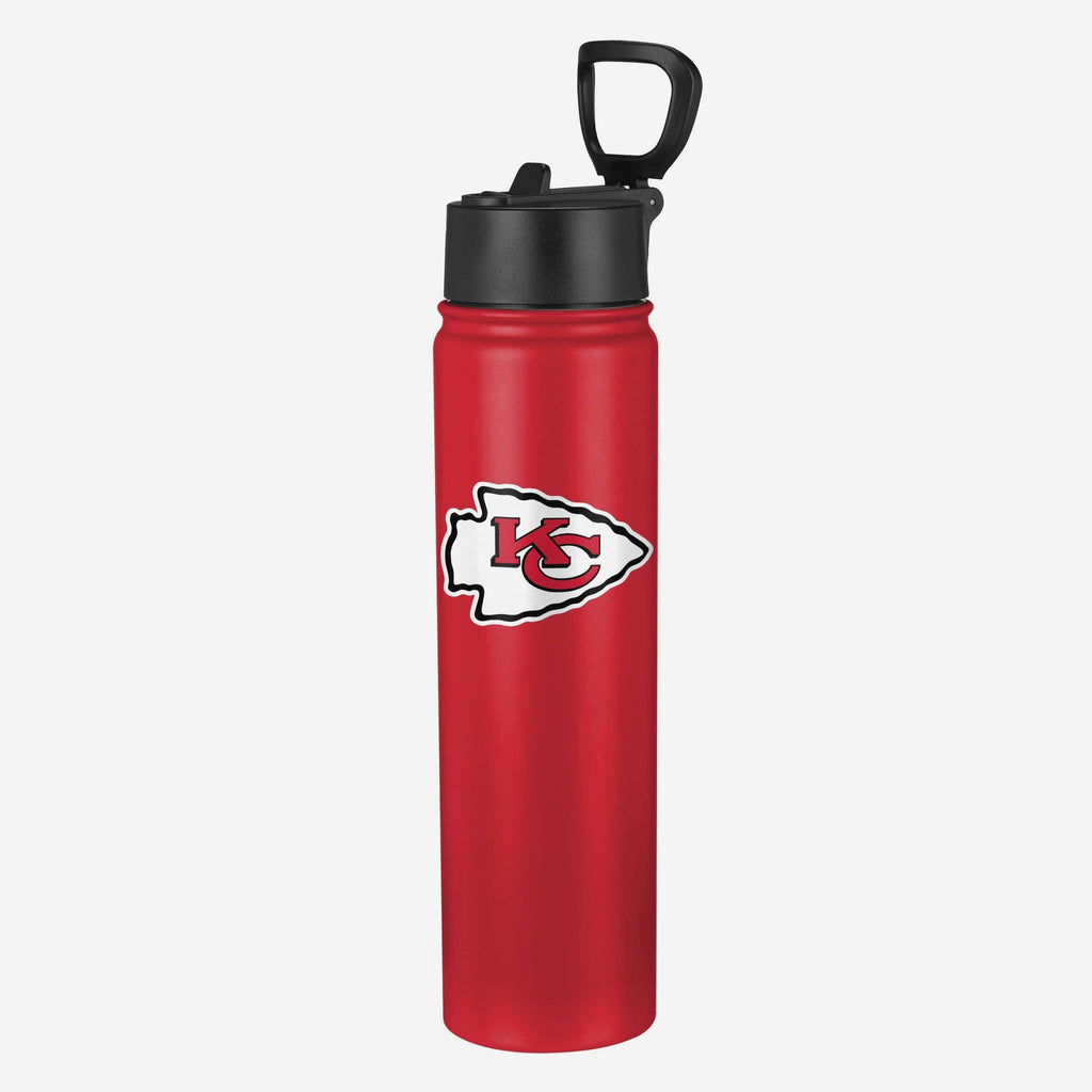 Kansas City Chiefs Team Color Insulated Bottle FOCO - FOCO.com