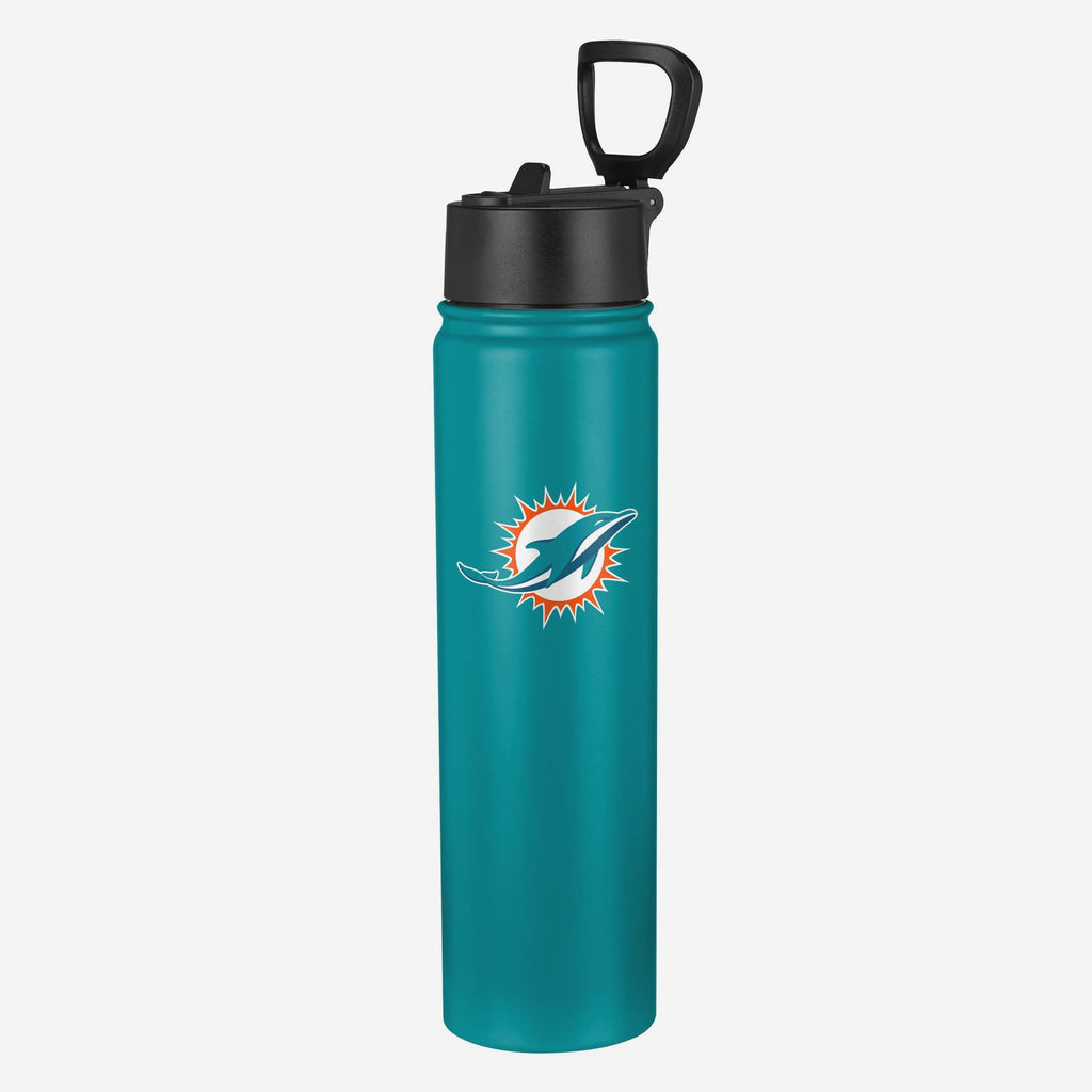Miami Dolphins Team Color Insulated Bottle FOCO - FOCO.com