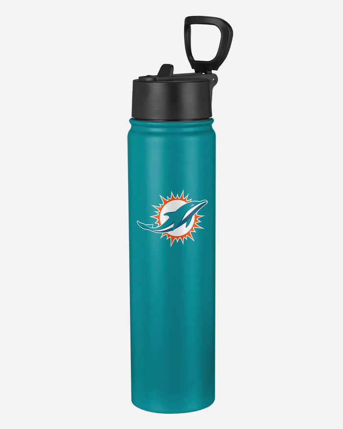 Miami Dolphins Team Color Insulated Bottle FOCO - FOCO.com