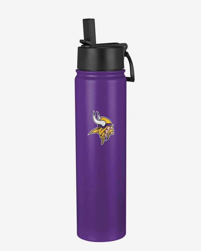 Minnesota Vikings Team Color Insulated Bottle FOCO - FOCO.com