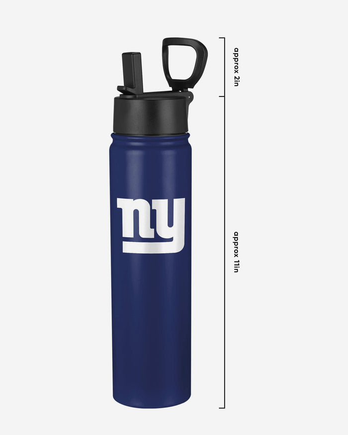 New York Giants Team Color Insulated Bottle FOCO - FOCO.com