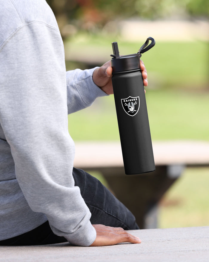 Las Vegas Raiders Team Color Insulated Bottle FOCO - FOCO.com