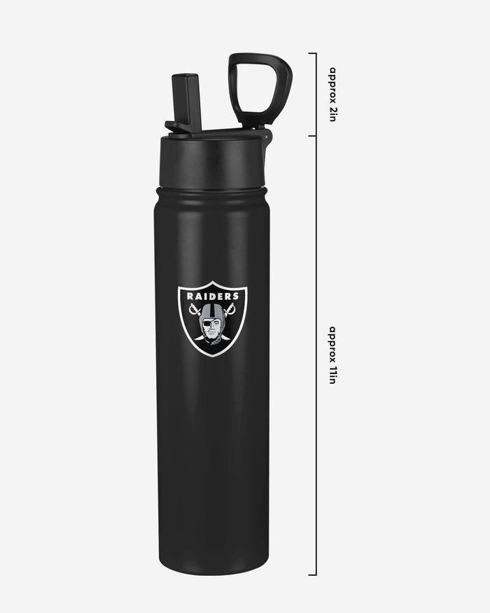 Las Vegas Raiders Team Color Insulated Bottle FOCO - FOCO.com