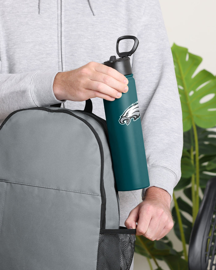 Philadelphia Eagles Team Color Insulated Bottle FOCO - FOCO.com