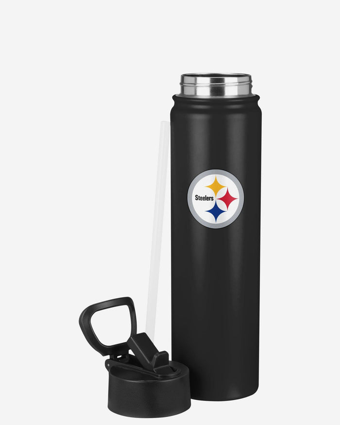 Pittsburgh Steelers Team Color Insulated Bottle FOCO - FOCO.com