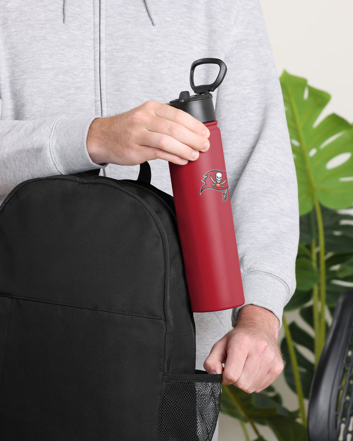 Tampa Bay Buccaneers Team Color Insulated Bottle FOCO - FOCO.com