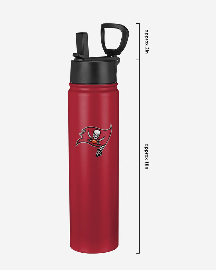Tampa Bay Buccaneers Team Color Insulated Bottle FOCO - FOCO.com