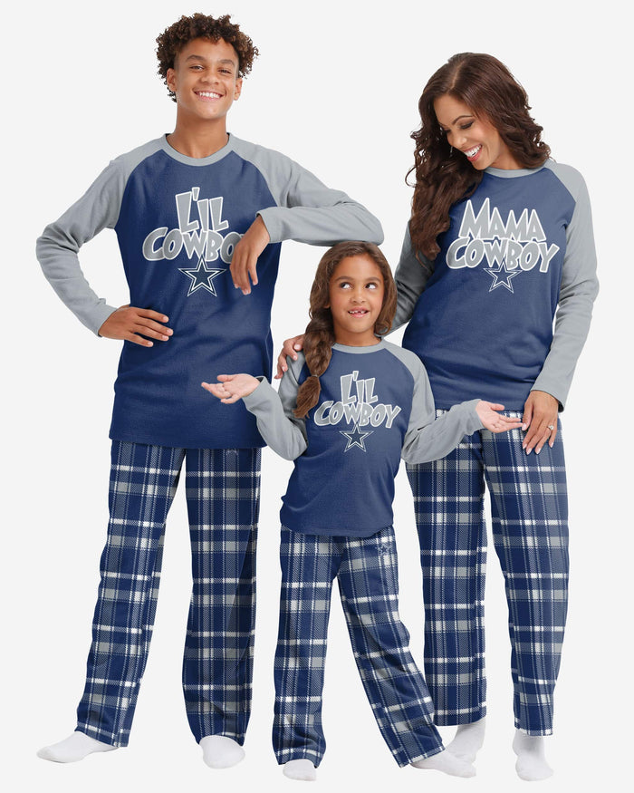 Las Vegas Raiders Plaid Family Holiday Pajamas