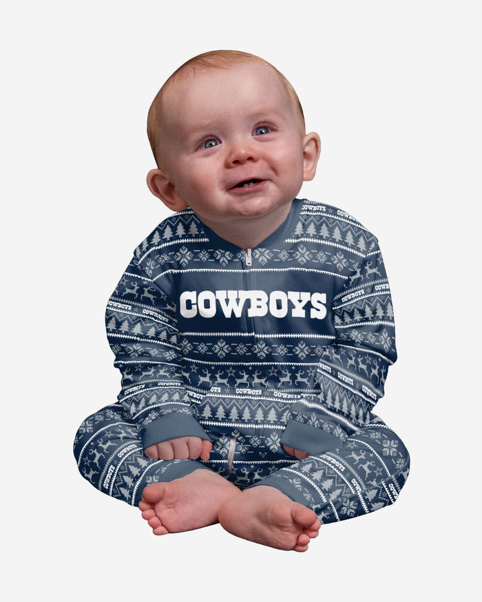 Dallas Cowboys Infant Family Holiday Pajamas FOCO 12 mo - FOCO.com
