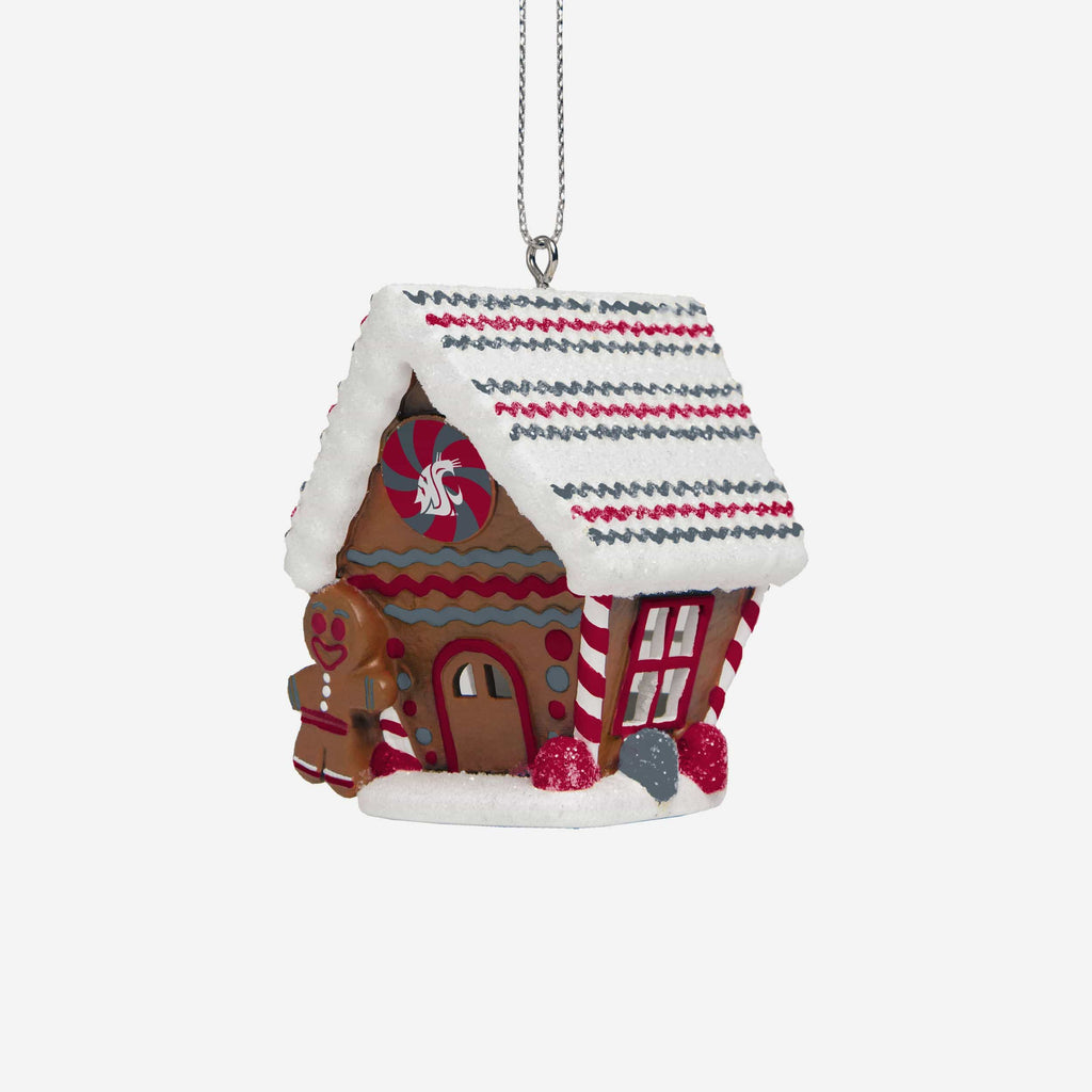 Washington State Cougars Gingerbread House Ornament FOCO - FOCO.com