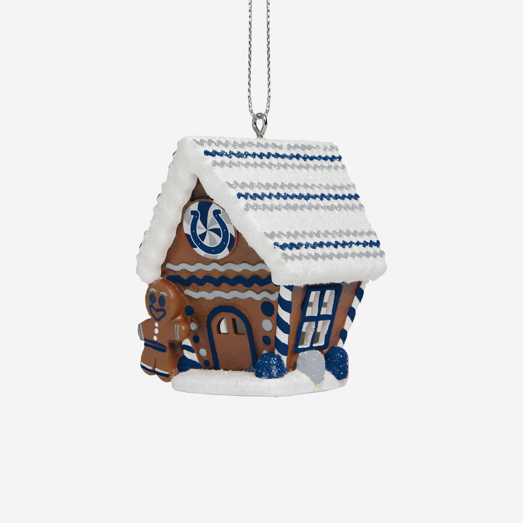 Indianapolis Colts Gingerbread House Ornament FOCO - FOCO.com