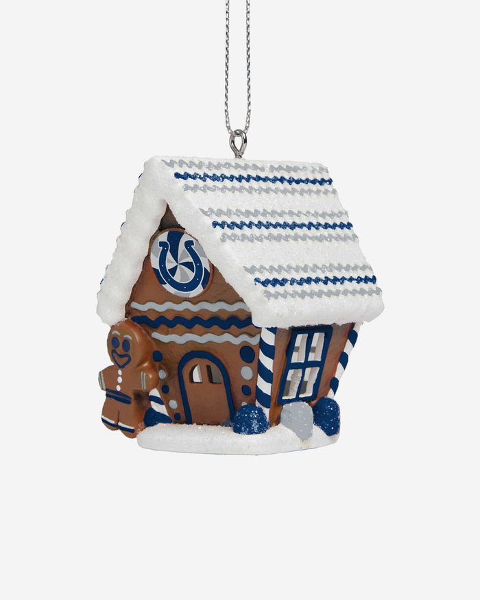 Indianapolis Colts Gingerbread House Ornament FOCO - FOCO.com
