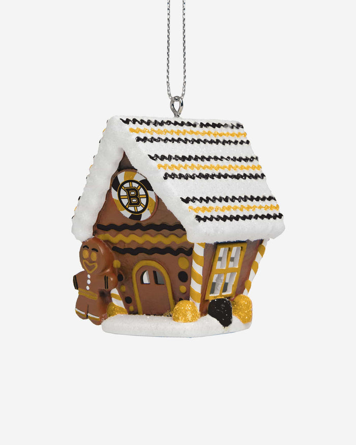 Boston Bruins Gingerbread House Ornament FOCO - FOCO.com