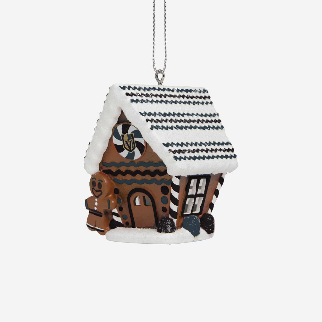 Vegas Golden Knights Gingerbread House Ornament FOCO - FOCO.com