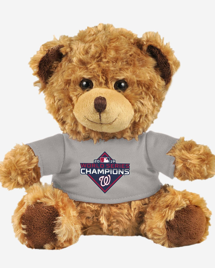 Washington Nationals 2019 World Series Champions Seated Shirt Bear FOCO - FOCO.com