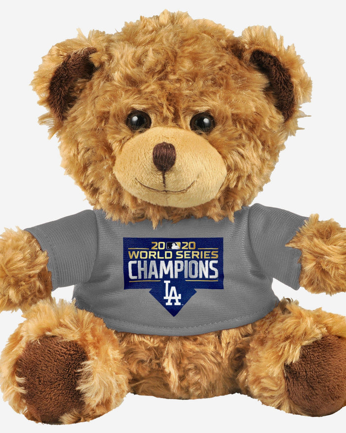 Los Angeles Dodgers 2020 World Series Champions Seated Shirt Bear FOCO - FOCO.com