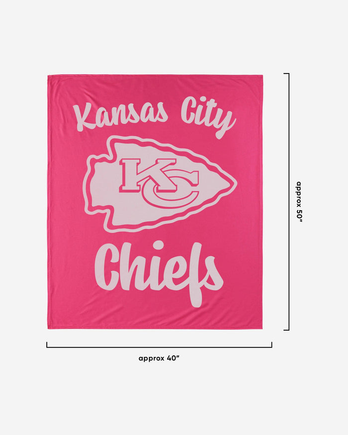 Kansas City Chiefs Throw Blanket With Plush Unicorn FOCO - FOCO.com