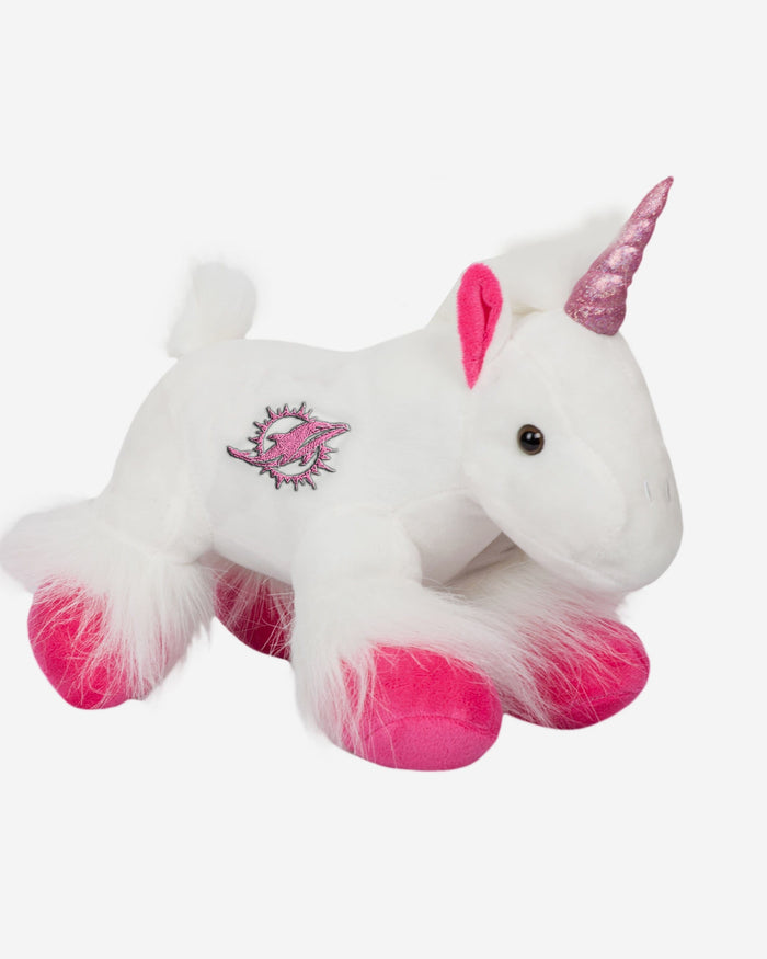 Miami Dolphins Plush Unicorn FOCO - FOCO.com