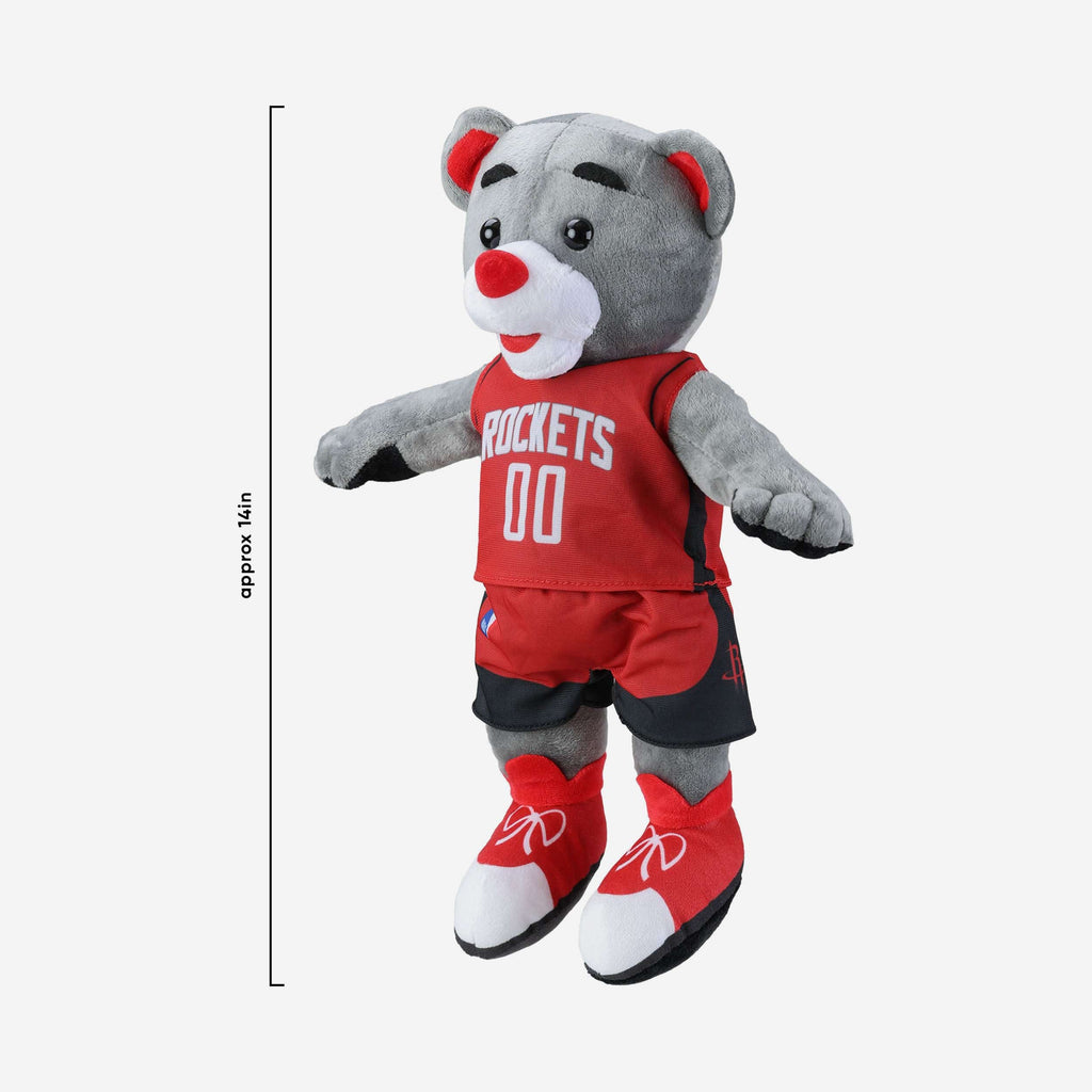 Clutch the Rocket Bear Houston Rockets Large Plush Mascot FOCO