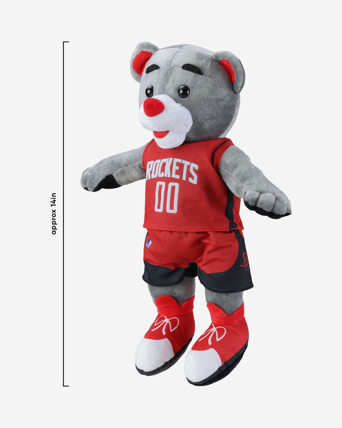 Clutch the Rocket Bear Houston Rockets Large Plush Mascot FOCO - FOCO.com