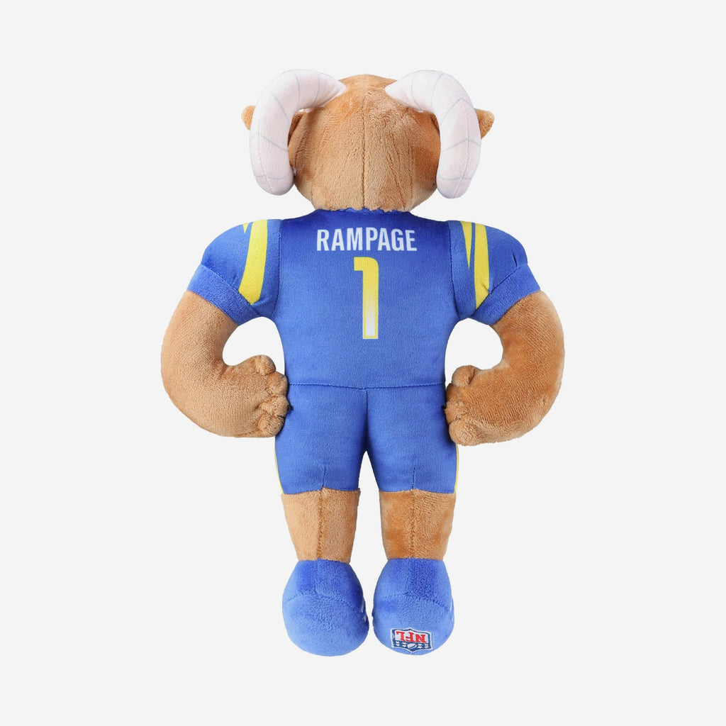 Rampage Los Angeles Rams Large Plush Mascot FOCO