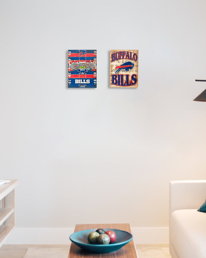 Buffalo Bills New Era Field Stadium Wall Plaque FOCO - FOCO.com