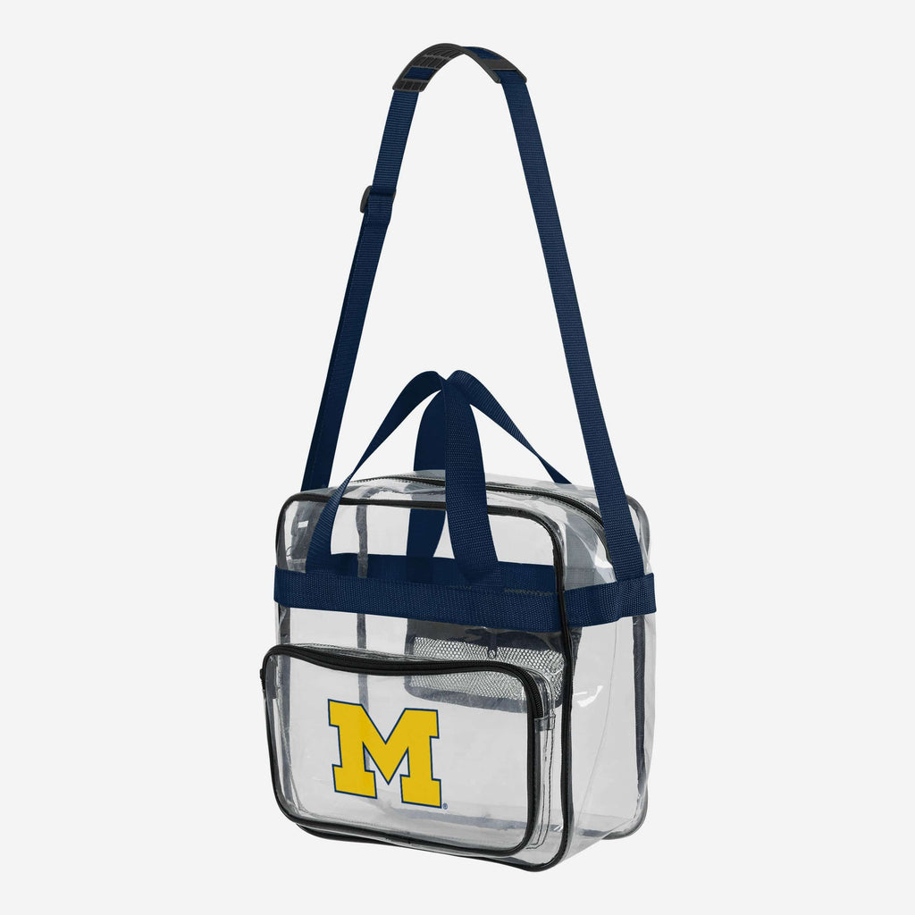 Michigan Wolverines Clear Messenger Bag FOCO