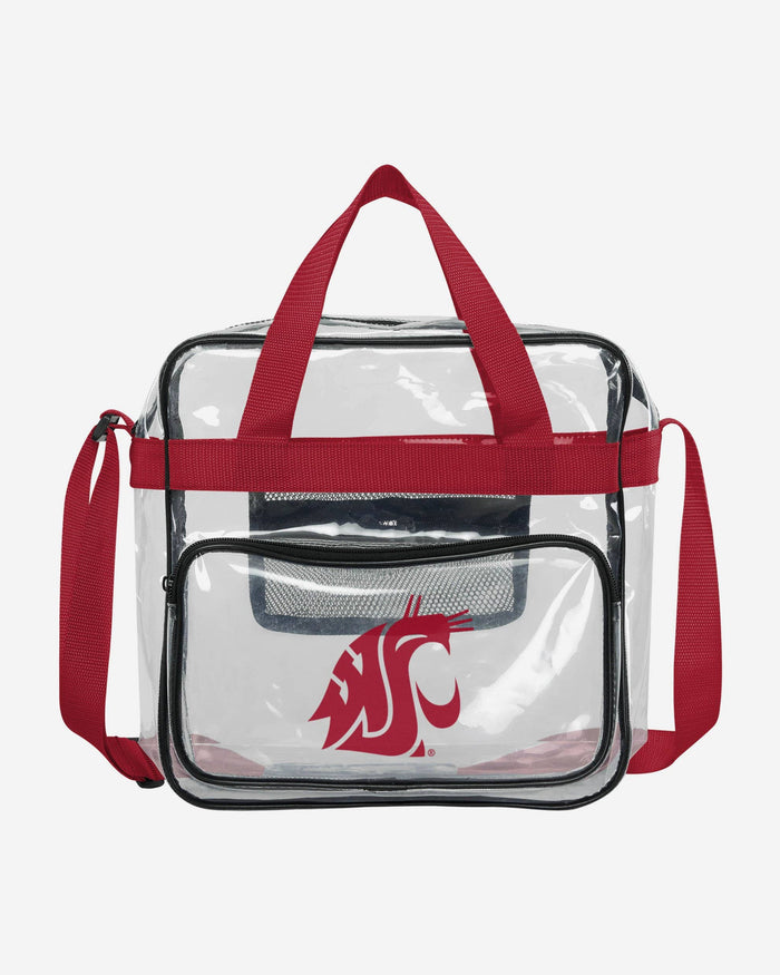 Washington State Cougars Clear High End Messenger Bag FOCO - FOCO.com