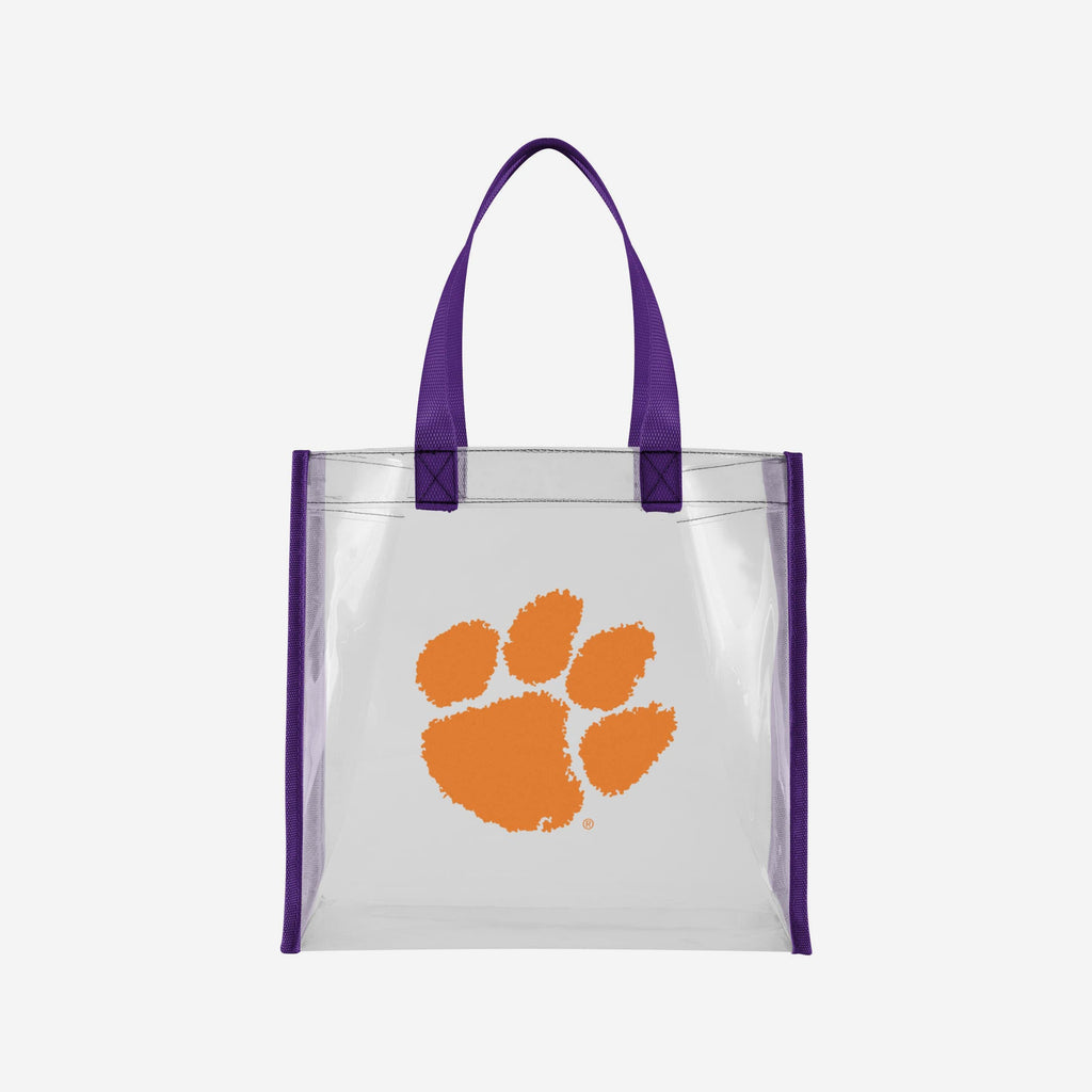 Clemson Tigers Clear Reusable Bag FOCO - FOCO.com
