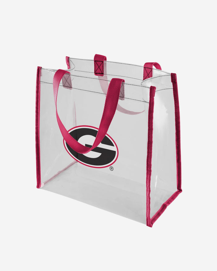 Georgia Bulldogs Clear Reusable Bag FOCO - FOCO.com