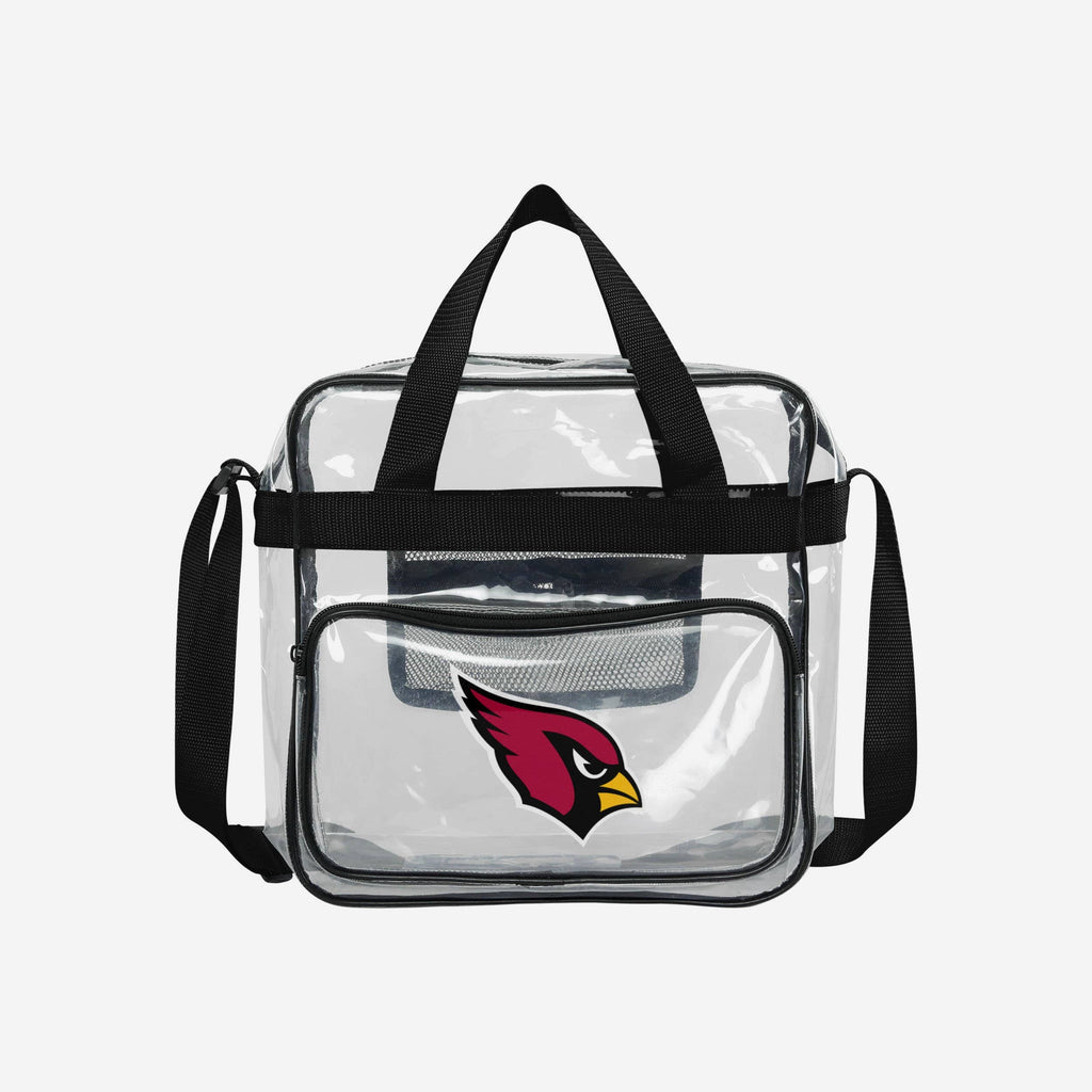 Arizona Cardinals Clear High End Messenger Bag FOCO - FOCO.com