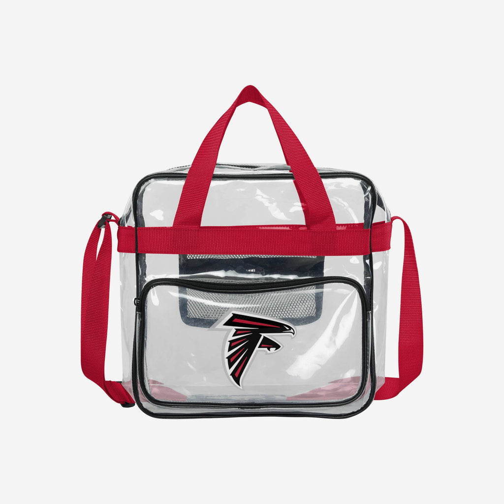 Atlanta Falcons Clear High End Messenger Bag FOCO - FOCO.com