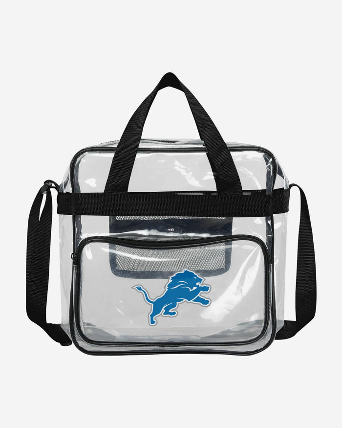 Detroit Lions Clear High End Messenger Bag FOCO - FOCO.com