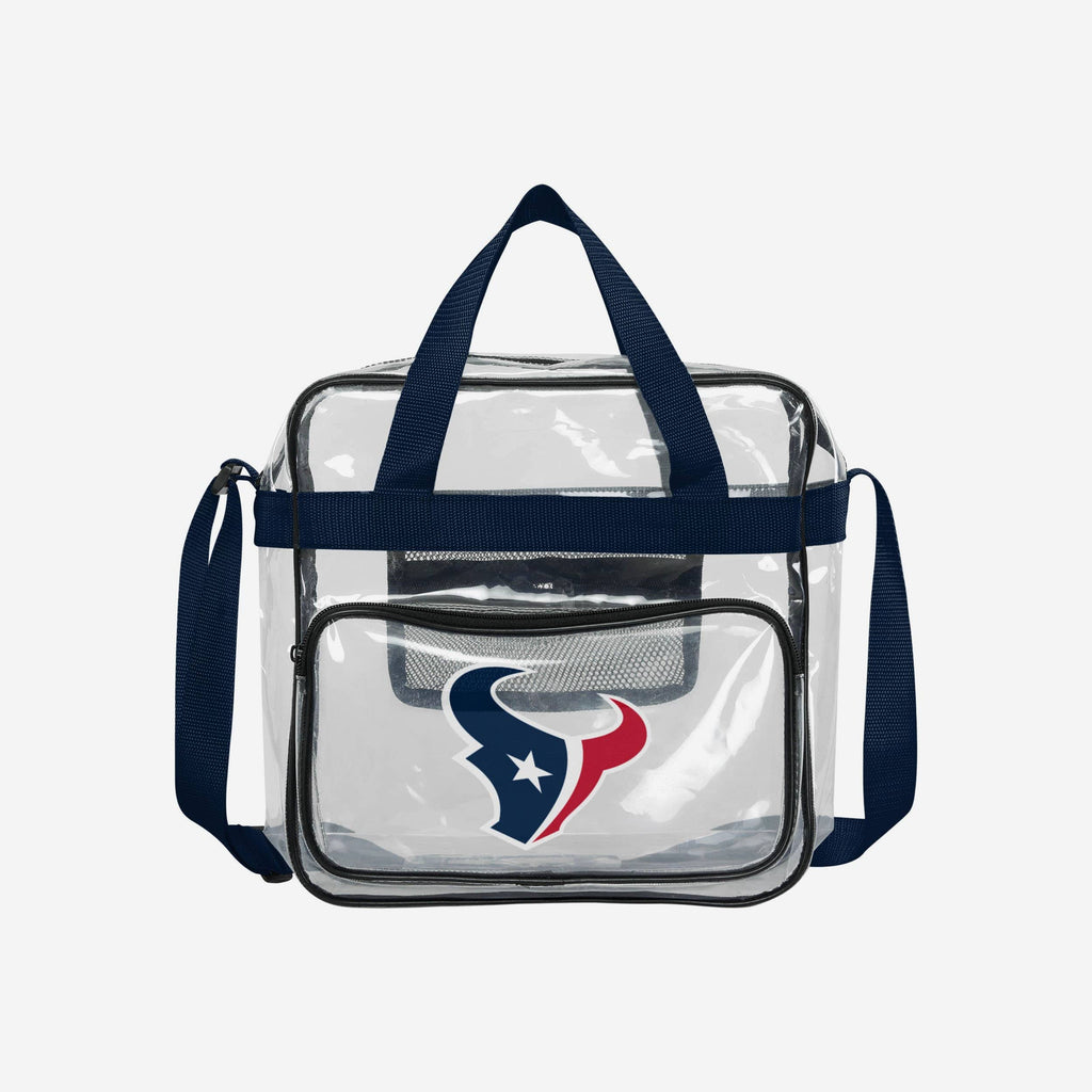 Houston Texans Clear High End Messenger Bag FOCO - FOCO.com