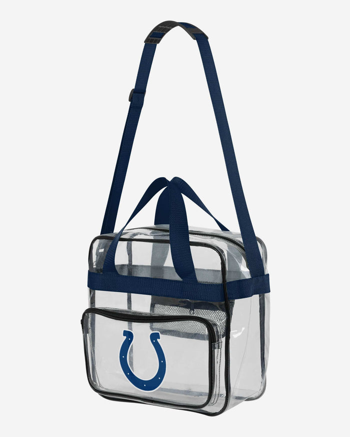 Indianapolis Colts Clear High End Messenger Bag FOCO - FOCO.com