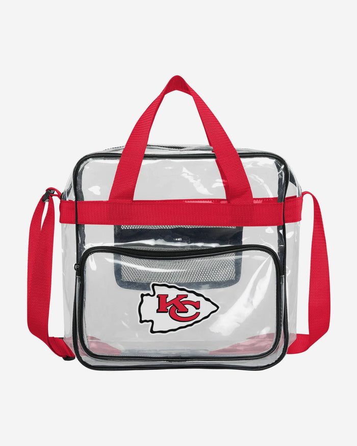 Kansas City Chiefs Clear High End Messenger Bag FOCO