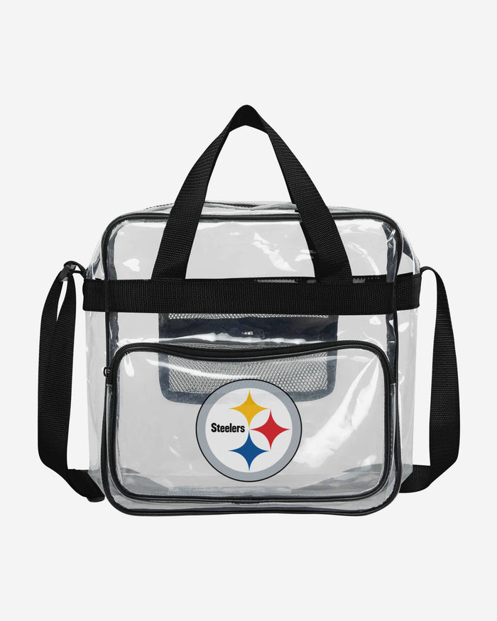 Pittsburgh Steelers Clear High End Messenger Bag FOCO - FOCO.com