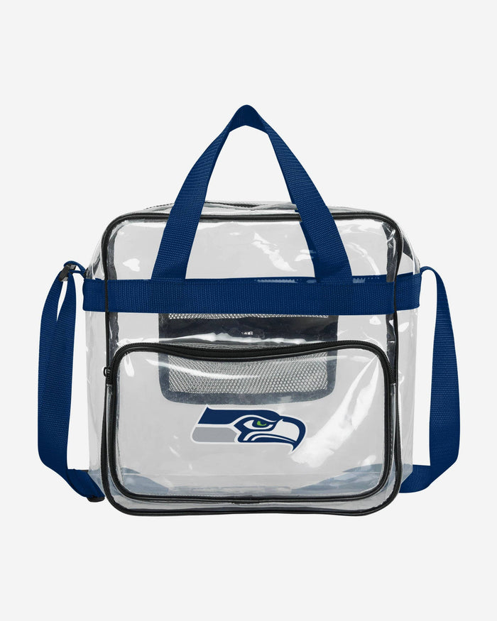 Seattle Seahawks Clear Messenger Bag FOCO - FOCO.com