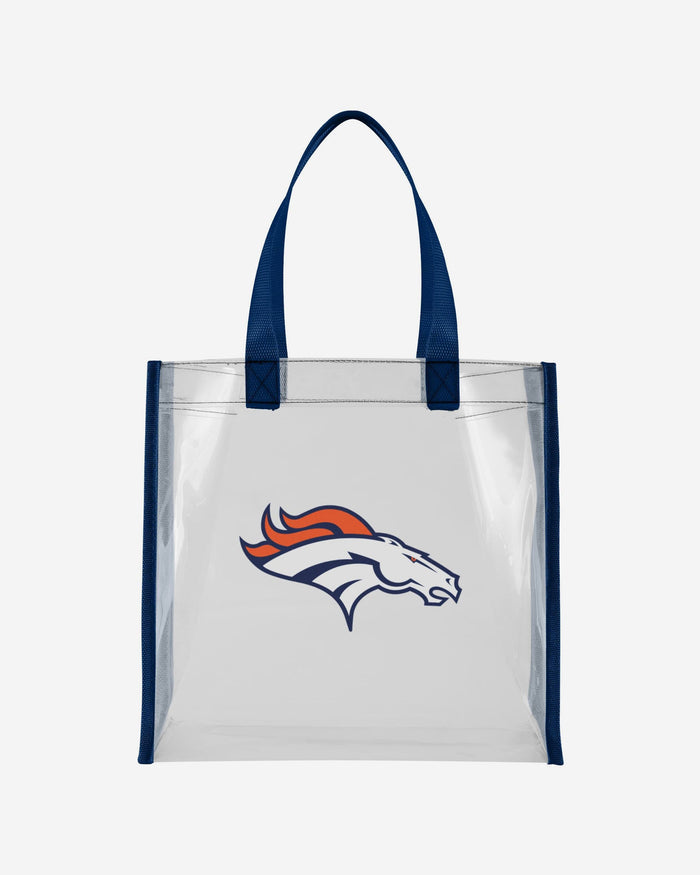 Denver Broncos Clear Reusable Bag FOCO - FOCO.com