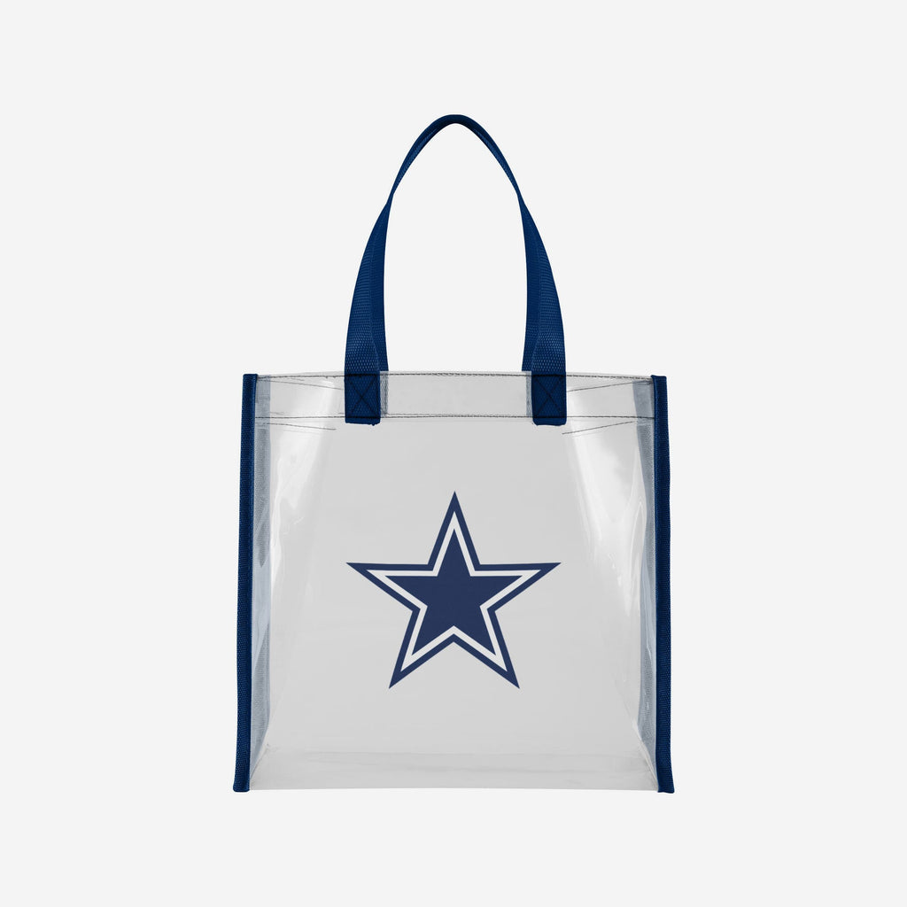 Dallas Cowboys Clear Reusable Bag FOCO - FOCO.com