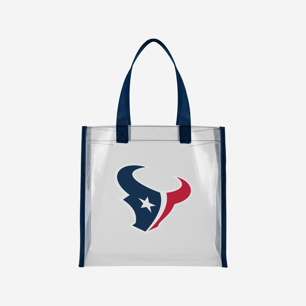 Houston Texans Clear Reusable Bag FOCO - FOCO.com