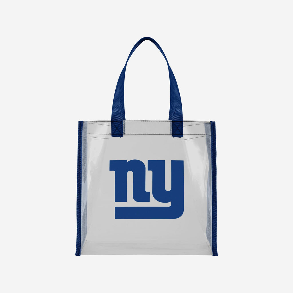 New York Giants Clear Reusable Bag FOCO - FOCO.com
