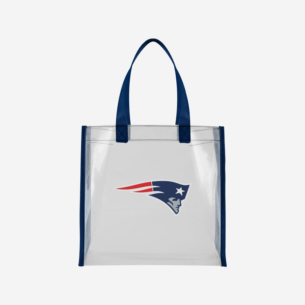 New England Patriots Clear Reusable Bag FOCO - FOCO.com