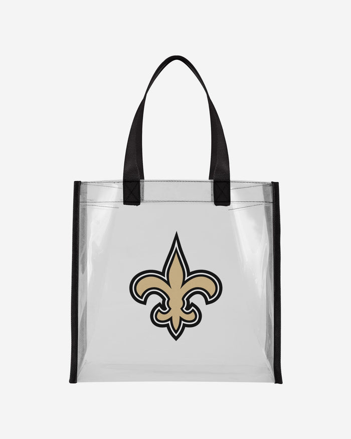 New Orleans Saints Clear Reusable Bag FOCO - FOCO.com
