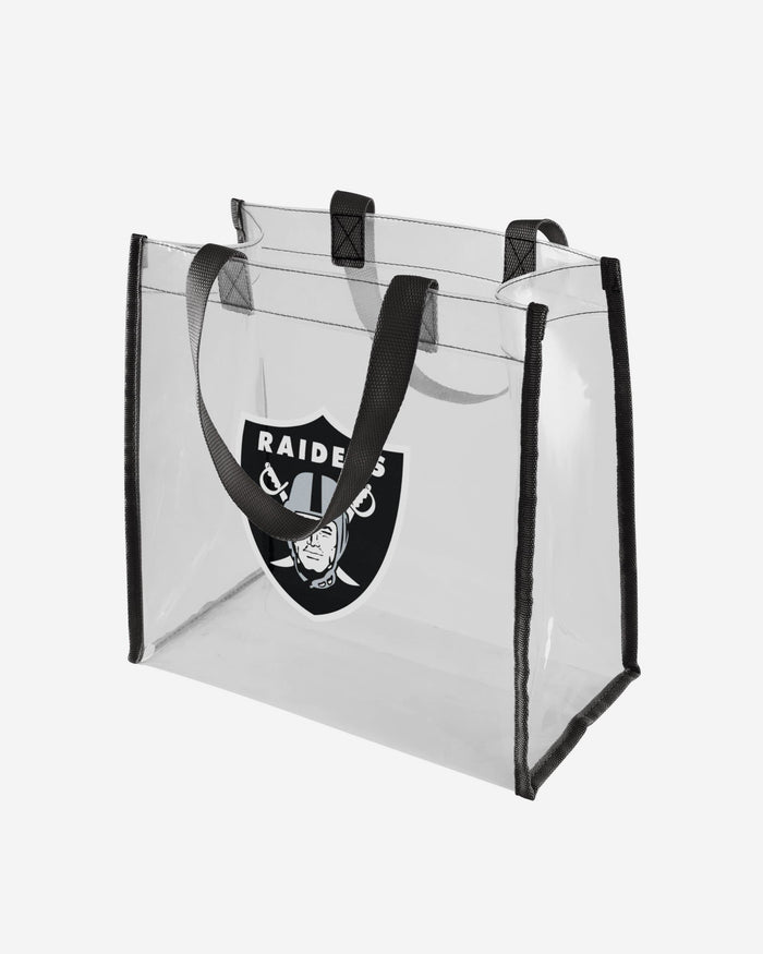 Oakland Raiders Clear Reusable Bag FOCO - FOCO.com